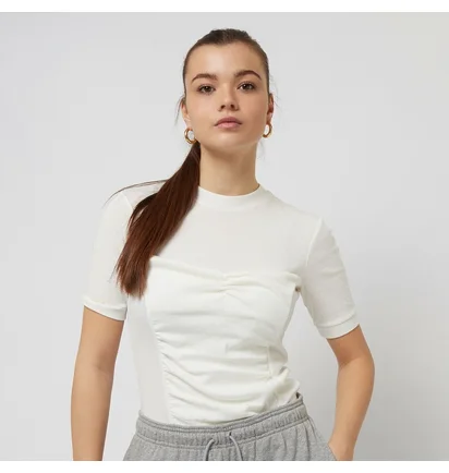Футболка женская Nike Sportswear Twisted Short-Sleeve Top White DV8216-133