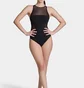 Купальник женский Arena Mesh Panels Swimsuit Swim Pro Black 006659-500