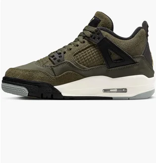 Кроссовки детские Air Jordan 4 Retro Se Craft Medium Olive FB9928-200