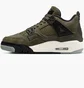 Кроссовки детские Air Jordan 4 Retro Se Craft Medium Olive FB9928-200