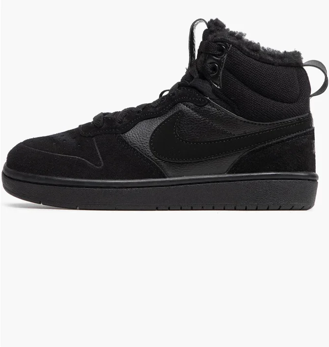 Кросівки дитячі Nike Court Borough Mid 2 Black CQ4023-001