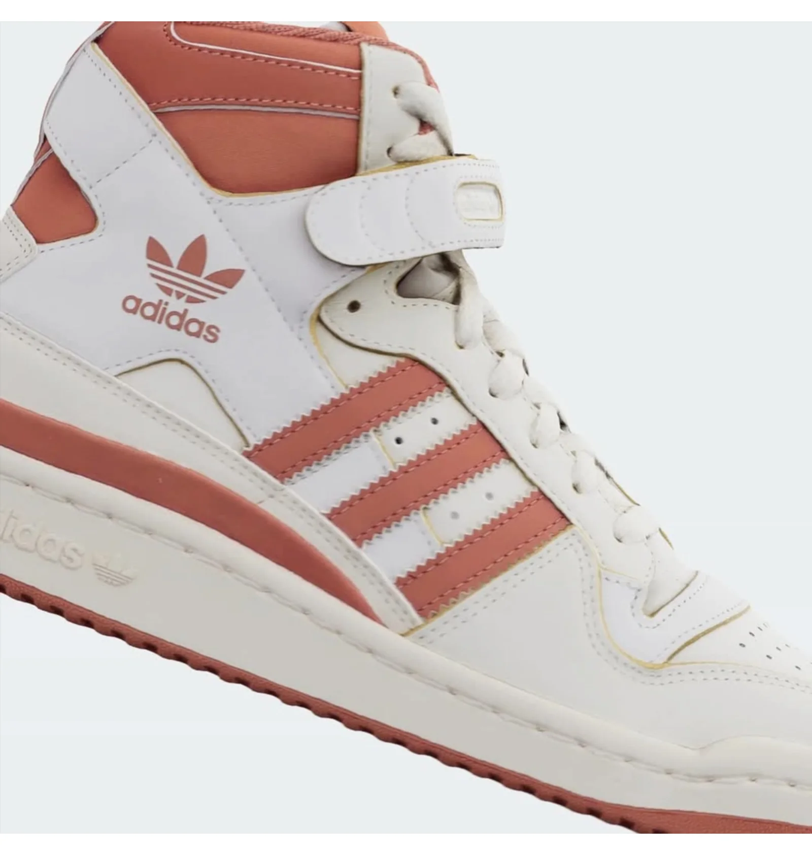 ᐉ Кросівки жіночі Adidas Forum 84 Hi Shoes Beige/Orange Gx4516