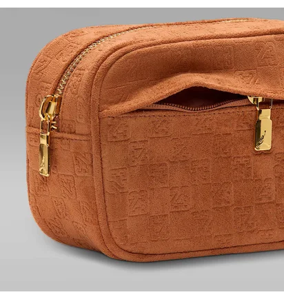 Сумка чоловіча Air Jordan Jam Suede Monogram Camera Brown MA9207-X6X