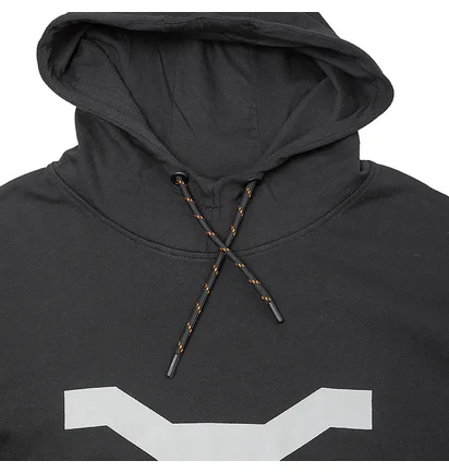 Худи мужское Jeep Hooded Sweatshirt Large Front Print Jx22A Black O102624-B967