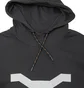 Худи мужское Jeep Hooded Sweatshirt Large Front Print Jx22A Black O102624-B967
