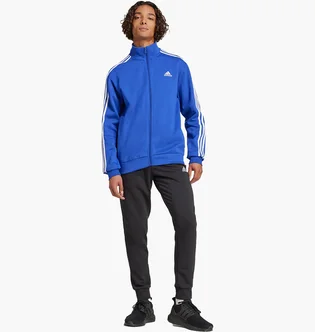 Спортивный костюм мужской Adidas Basic 3-Stripes Fleece Blue/Black IY6665