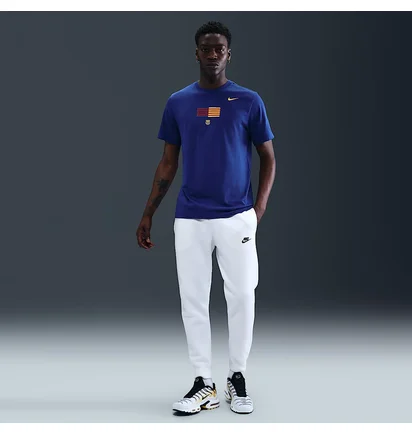 Футболка чоловіча Nike Fcb Flag Hq8405 (455) Blue HQ8405-455
