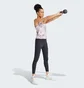 Майка женская Adidas Top Train Essentials Aop Flower Tie-Dye Tank Pink IN6768
