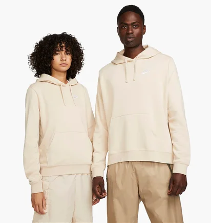 Худі жіноче Nike Sportswear Club Fleece WomenS Pullover Hoodie Beige DQ5793-126