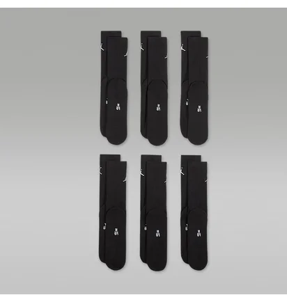 Шкарпетки Air Jordan Ed Cush Ply (6 пар) Black HV6228-010