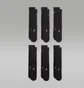 Шкарпетки Air Jordan Ed Cush Ply (6 пар) Black HV6228-010