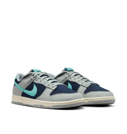 Кроссовки мужские Nike Dunk Low Retro Premium Grey/Blue FB8895-001