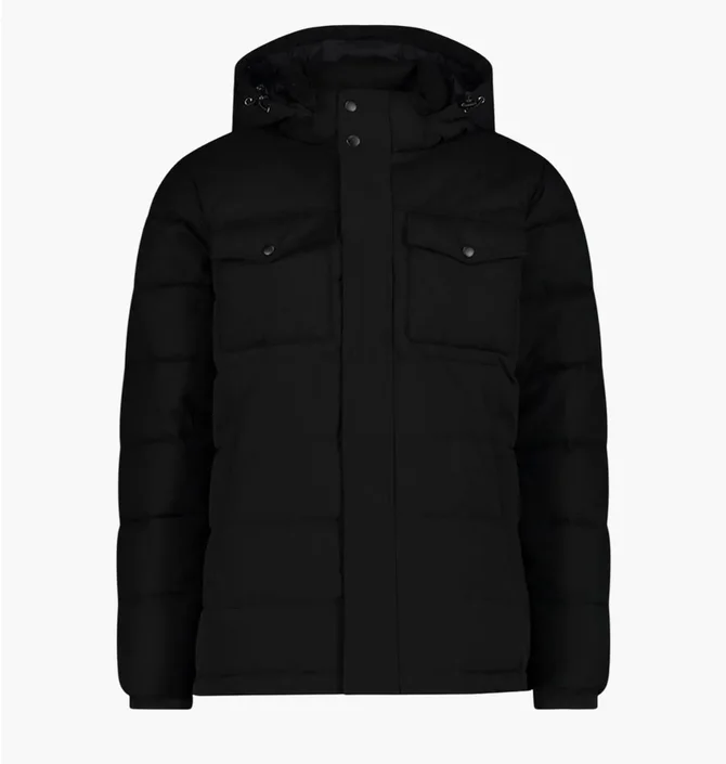 Куртка мужская CMP Man Jacket Zip Hood Black 34K0187-U973