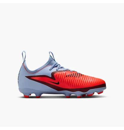 Бутсы детские Nike Phantom 6 Low Acad Fg/Mg Light Blue/Red HM9203-400