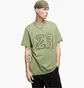 Футболка мужская Air Jordan T Shirt M J Flt Ess Jm Ss Crew Green FB7394-340