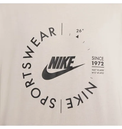 Футболка мужская Nike M Nsw Spu Ss Tee Beige FD1182-272
