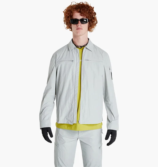 Олімпійка чоловіча A-Cold-Wall Gaussian Overshirt Grey ACWMSH068-LIGHT-GREY