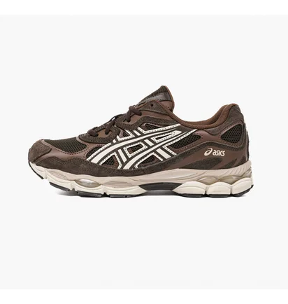 Кроссовки мужские Asics Gel-Nyc Black Coffee Brown/Olive 1203A663-200
