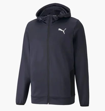 Олимпийка мужская Puma Rtg Fz Hoodie Blue 58583243