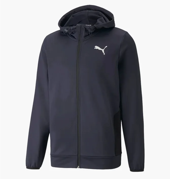 Олимпийка мужская Puma Rtg Fz Hoodie Blue 58583243