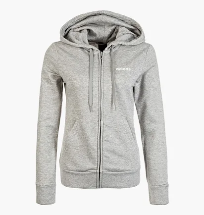 Толстовка женская Adidas Essentials Solid Grey DU0664