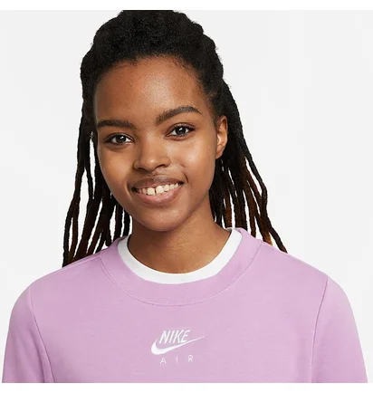 Світшот жіночий Nike Air Crew Fleece Violet DC5296-591