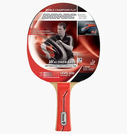 Ракетка для настільного тенісу Donic Schildkrot Waldner 600 Black 733862