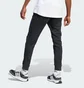 Штаны мужские Adidas Essentials Fleece 3-Stripes Tapered Cuff Pants Black IJ8885