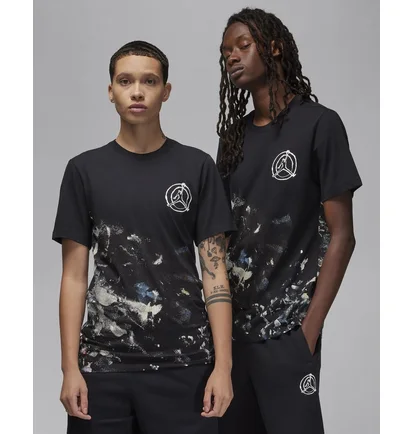Футболка унисекс Air Jordan Artist Series By Jammie Holmes Graphic T-Shirt Black FB7408-010