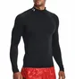 Лонгслив мужской Under Armour Heatgear Mock Long Sleeve Training Top Black 1369606-001