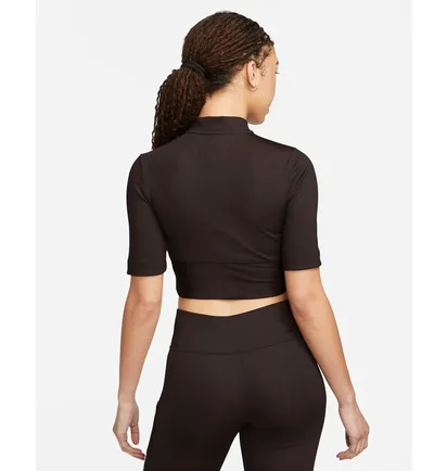 Футболка женская Nike W Nsw Top Ss Rib Su Black FJ5253-220