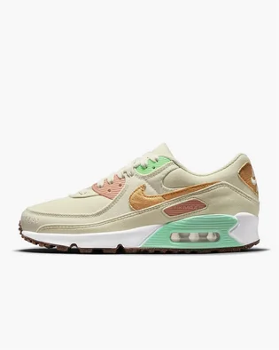 Кросівки жіночі Nike Air Max 90 Lx Beige/Green DC5211-100