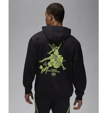 Худи мужское Air Jordan Sport Dri-Fit Fleece Pullover Hoodie Black FV8610-010