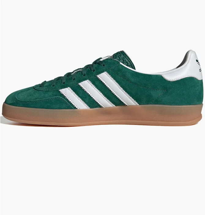 Кросівки унісекс Adidas Gazelle Indoor Low Trainers Green IG1596