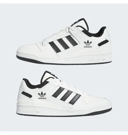 Кроссовки унисекс Adidas Forum Low Cl White IH7830