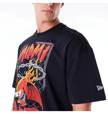 Футболка чоловіча NEW ERA Graphic Heat Black 60565041