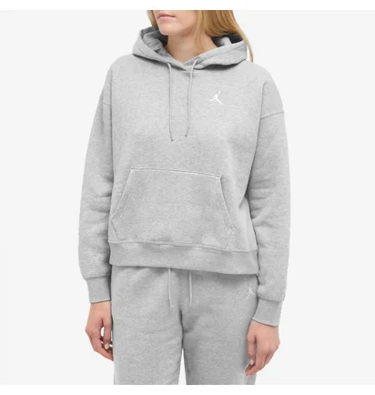 Худи женское Air Jordan Brooklyn Fleece Hoodie Grey FN4488-063