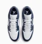 Кроссовки мужские Air Jordan 1 Low Midnight Navy Blue/White 553558-141