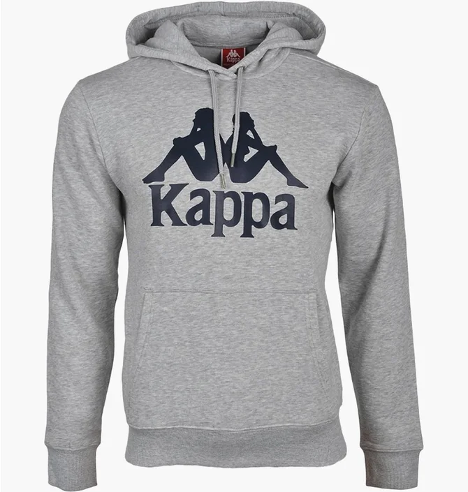 Худи мужское Kappa Taino Hooded Grey 70532218M
