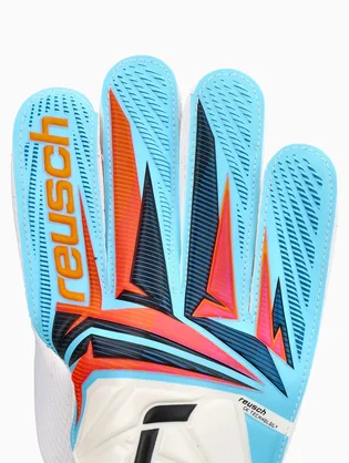 Перчатки вратарские детские Reush Attrakt Starter Solid Light Blue/Beige 5672514-1080