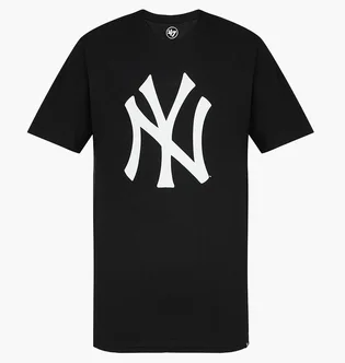 Футболка мужская 47 Brand Mlb Ny Yankees Backer Black 609060JK-FS