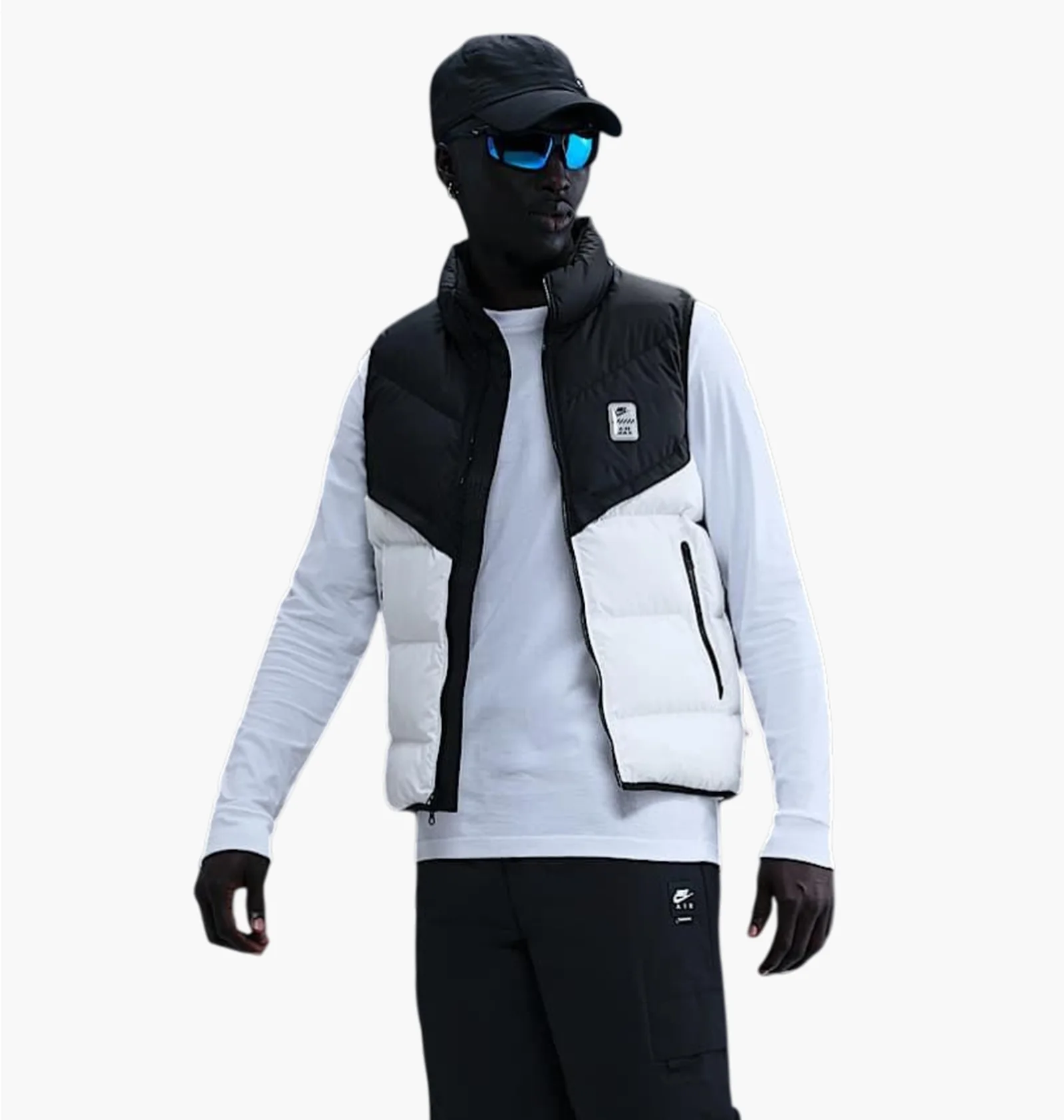 ᐉ Жилетка мужская Nike Air Max Windrunner White/Black IF0398-010