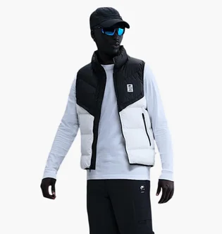 Жилетка мужская Nike Air Max Windrunner White/Black IF0398-010