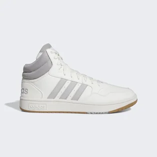 Кросівки чоловічі Adidas Hoops 3.0 Mid Lifestyle Basketball Classic Vintage Shoes White IG5568