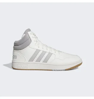 Кросівки чоловічі Adidas Hoops 3.0 Mid Lifestyle Basketball Classic Vintage Shoes White IG5568