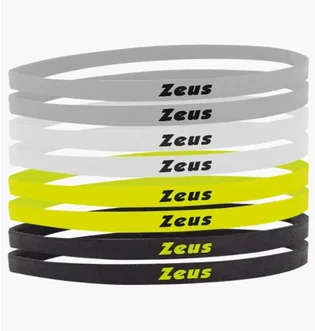 Повязка на голову Zeus Set Hairbands 8 Pz Multi Z01620