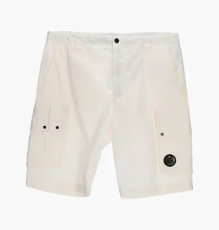 Шорты мужские C.P. Company Bermuda Cargo White 16CMBE295A-0060260