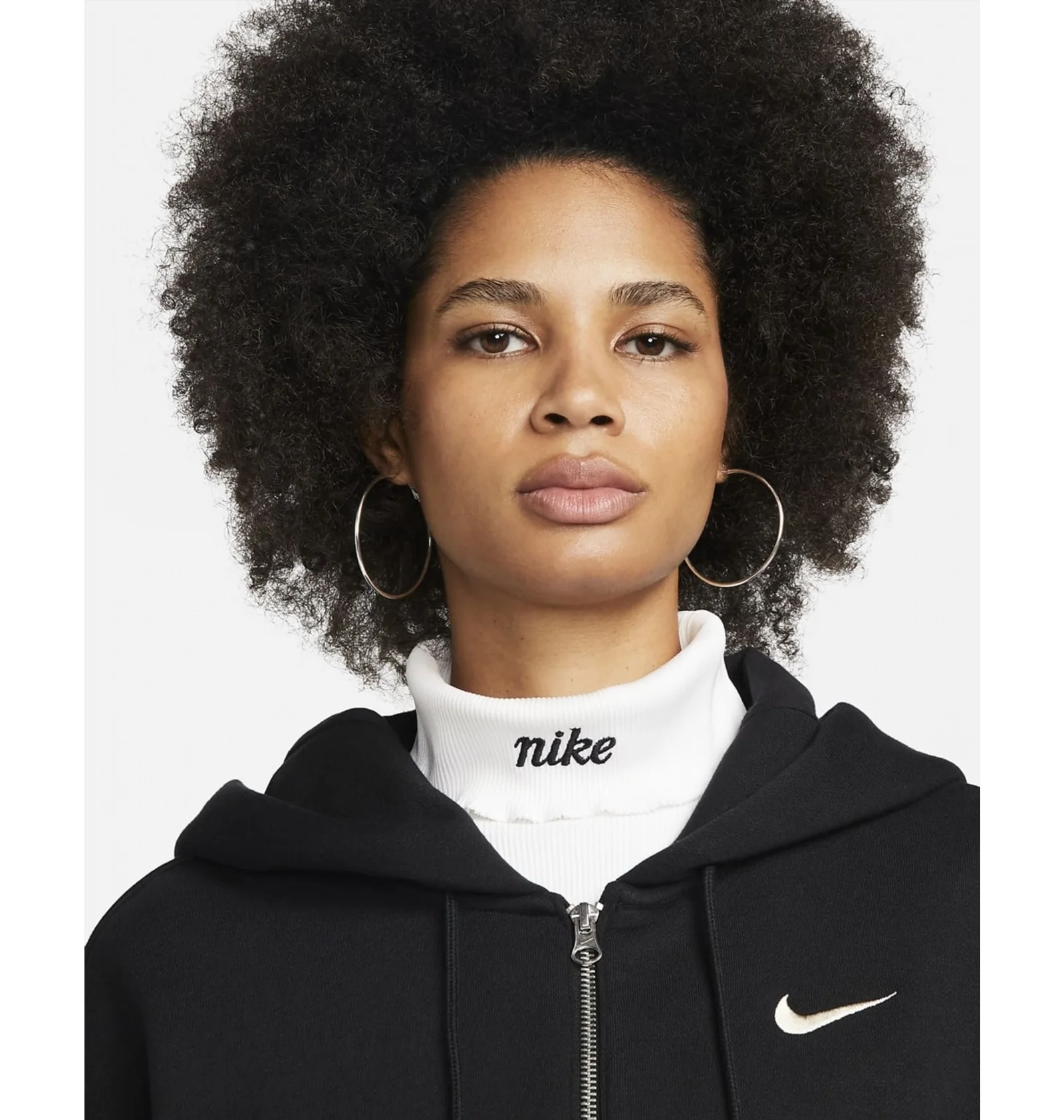 ᐉ Толстовка жіноча Nike Nsw Phoenix Oversized Fleece Full-Zip