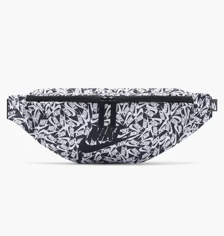 Сумка унисекс Nike Heritage Waistpck - Accs Pr White/Black FD5593-010