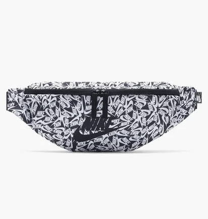 Сумка унісекс Nike Heritage Waistpck - Accs Pr White/Black FD5593-010